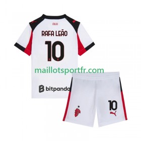 Maillot de Foot AC Milan Rafael Leao 10 Enfant Exterieur 2025/26